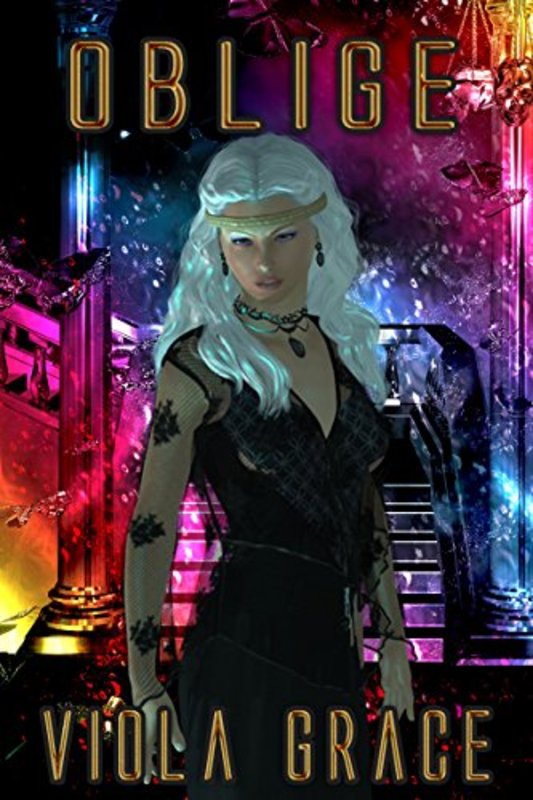 Book cover for "Oblige" by Viola Grace