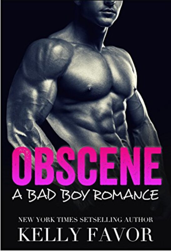 Book cover for "Obscene" by Kelly Favor