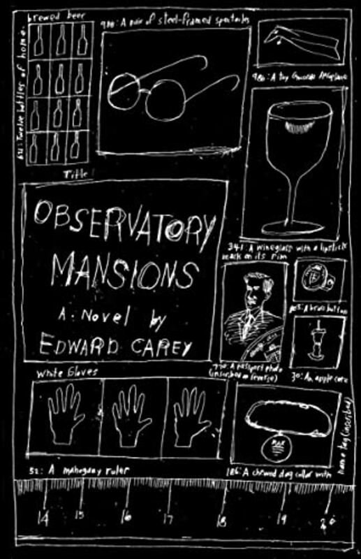 Book cover for "Observatory Mansions" by Edward Carey