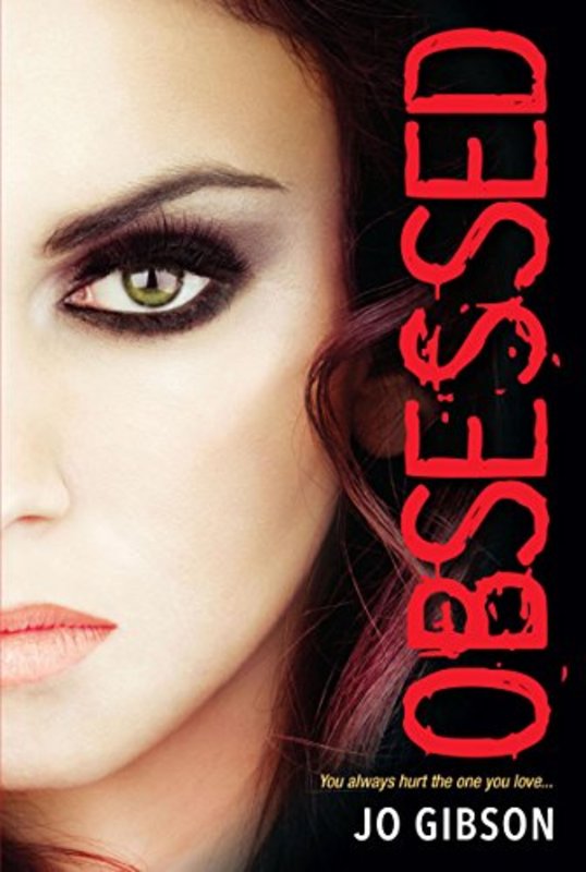 Book cover for "Obsessed" by Jo Gibson