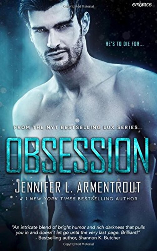 Book cover for "Obsession" by Jennifer L Armentrout