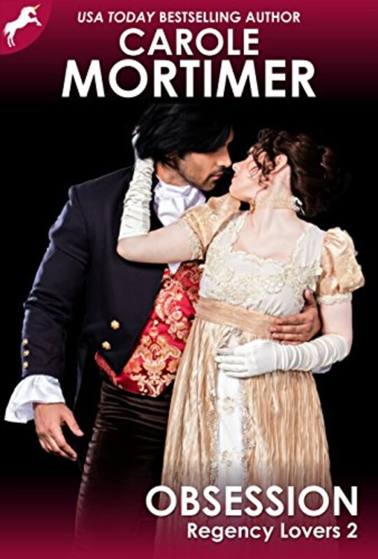 Book cover for "Obsession" by Carole Mortimer