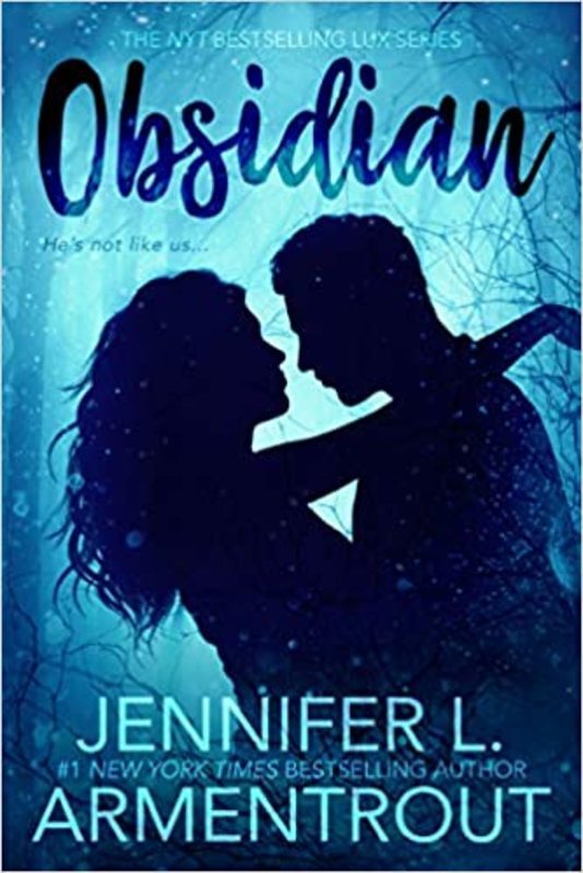 Book cover for "Obsidian" by Jennifer L Armentrout