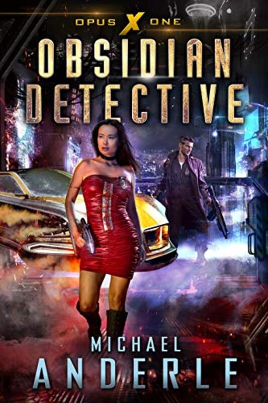 Book cover for "Obsidian Detective" by Michael Anderle