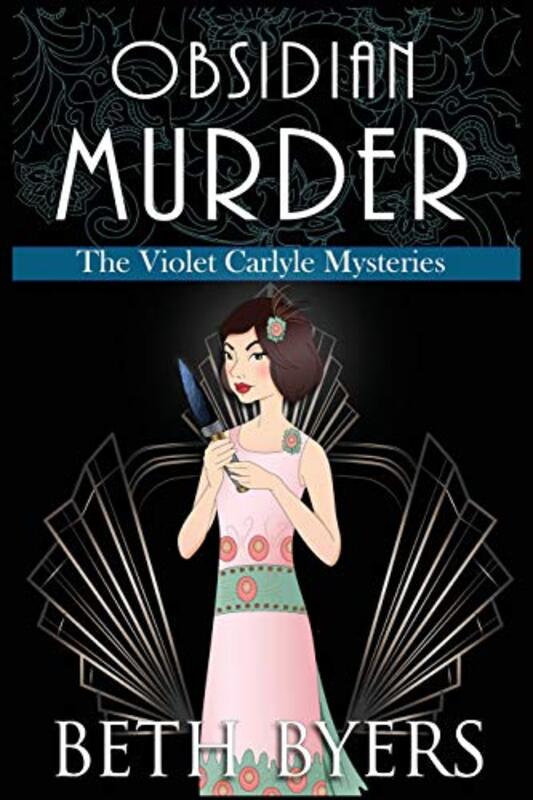 Book cover for "Obsidian Murder" by Beth Byers