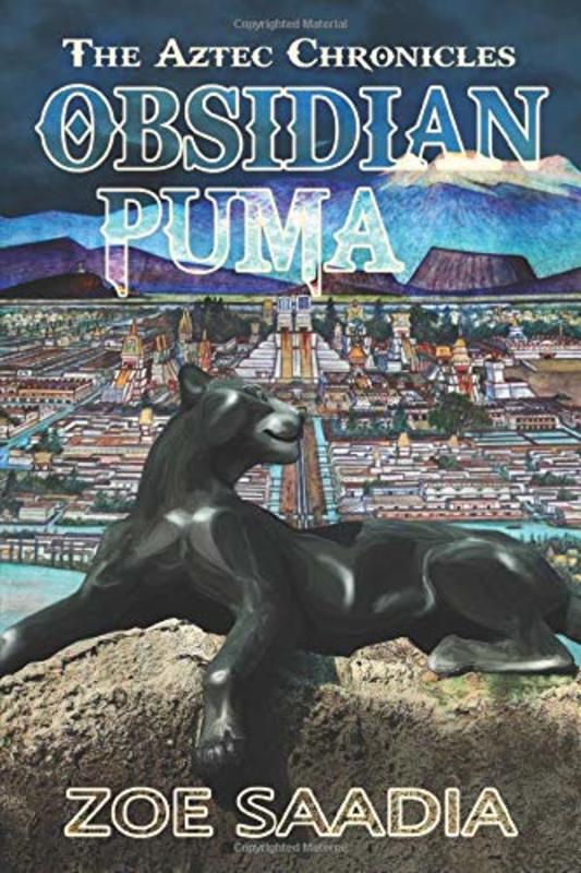 Book cover for "Obsidian Puma" by Zoe Saadia