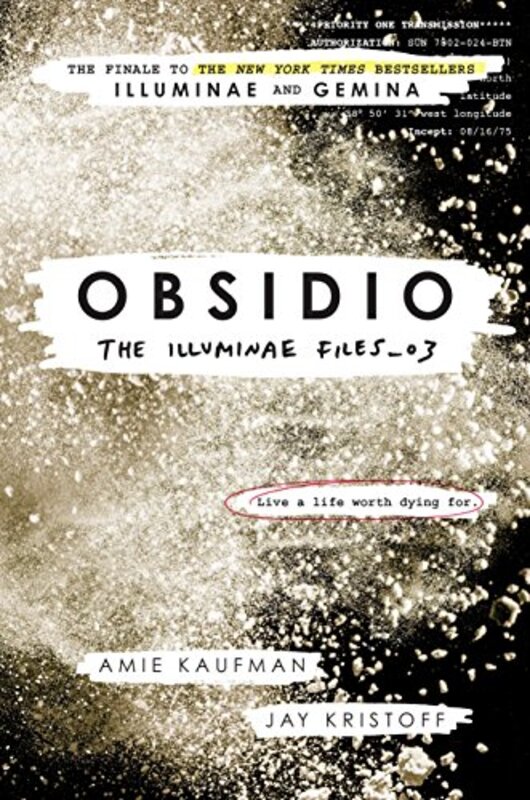 Book cover for "Obsidio" by Jay Kristoff