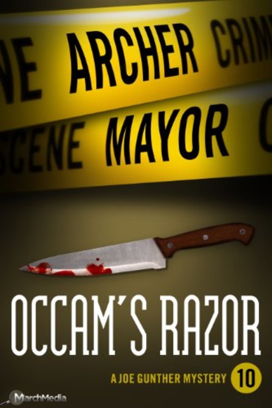 Book cover for "Occam's Razor" by Archer Mayor