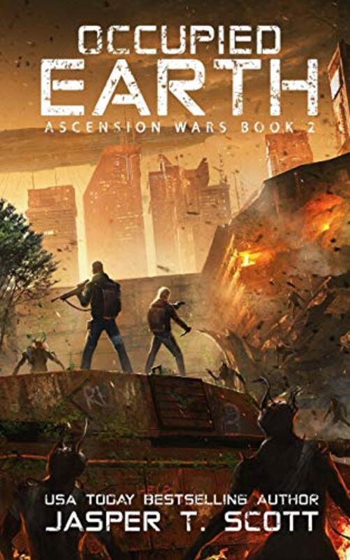 Book cover for "Occupied Earth" by Jasper T Scott