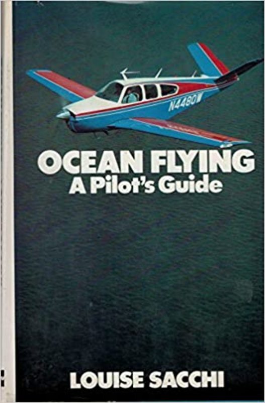 Book cover for "Ocean Flying" by Louise Sacchi