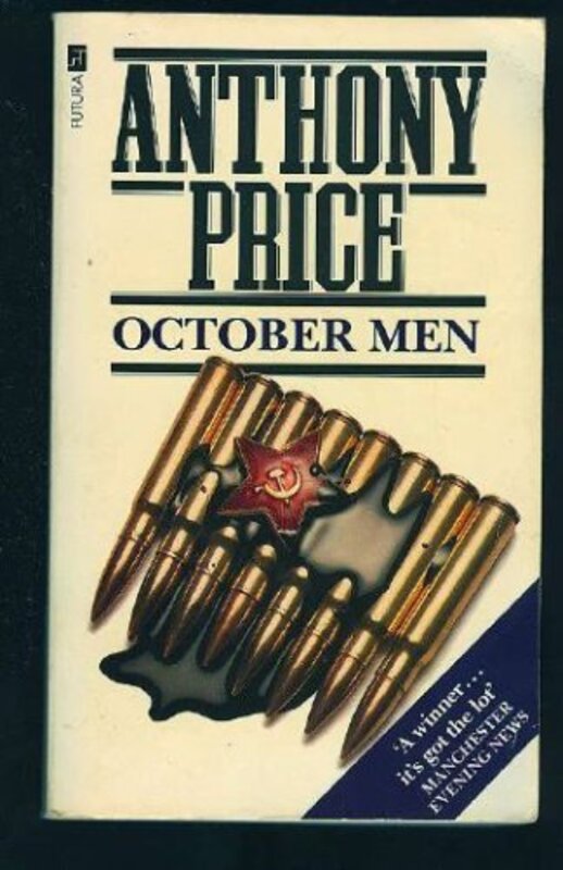 Book cover for "October Men" by Anthony Price