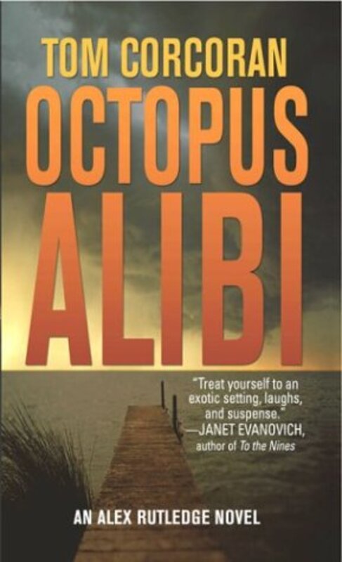 Book cover for "Octopus Alibi" by Tom Corcoran