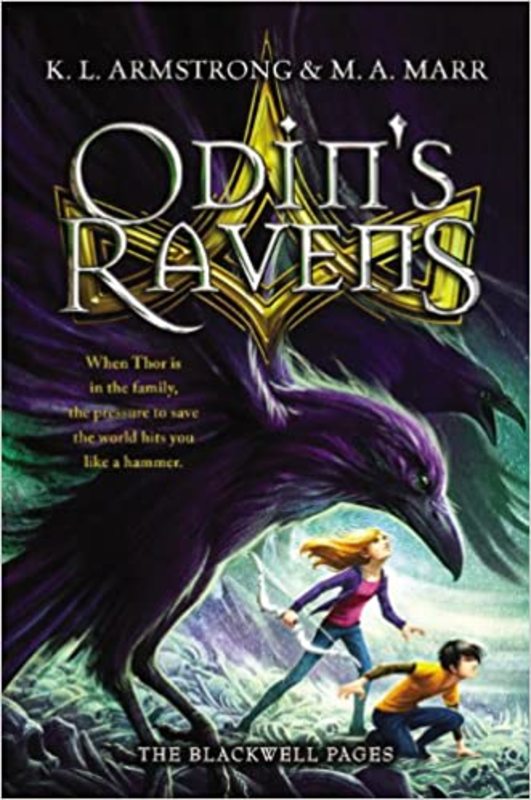 Book cover for "Odin's Ravens" by Melissa Marr