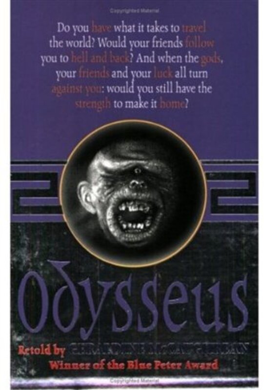 Book cover for "Odysseus" by Geraldine McCaughrean