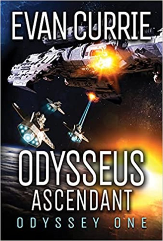Book cover for "Odysseus Ascendant" by Evan Currie