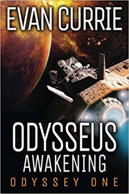 Book cover for "Odysseus Awakening" by Evan Currie