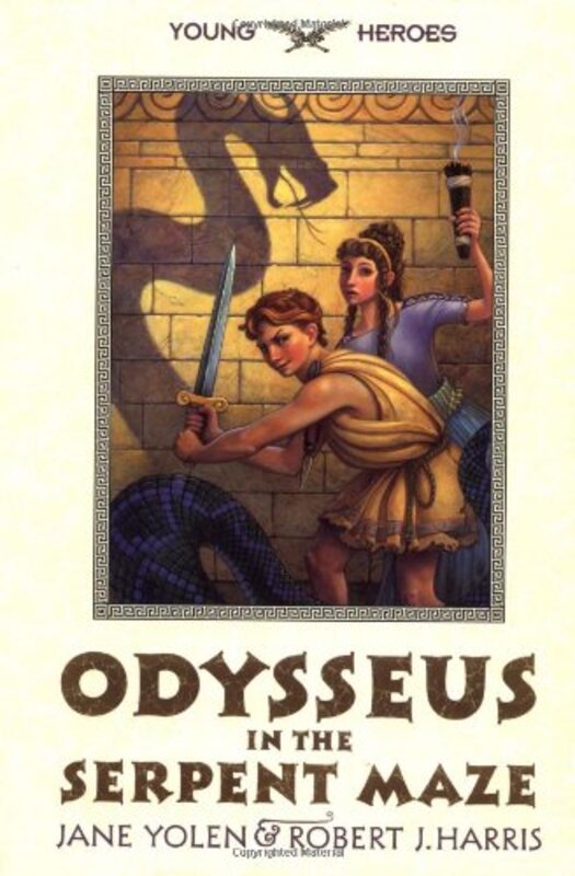 Book cover for "Odysseus in the Serpent Maze" by Jane Yolen