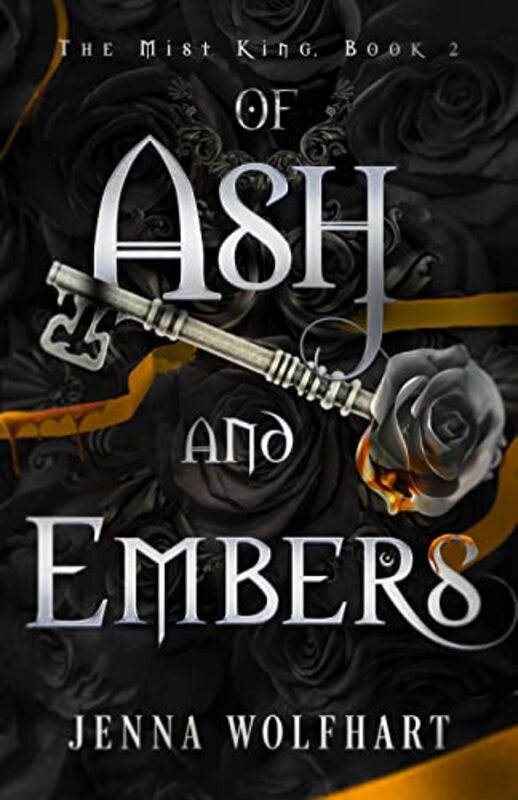 Book cover for "Of Ash and Embers" by Jenna Wolfhart