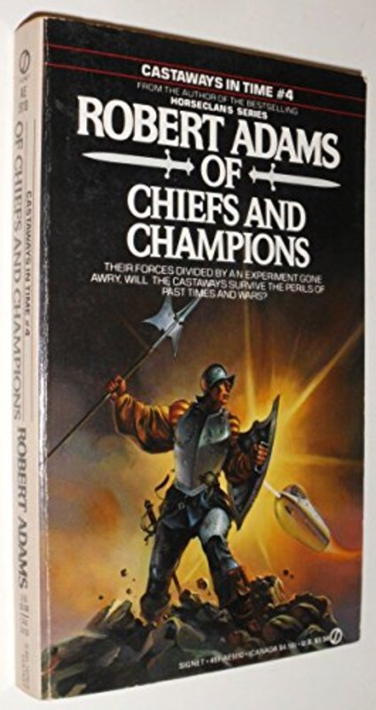 Book cover for "Of Chiefs and Champions" by Robert Adams