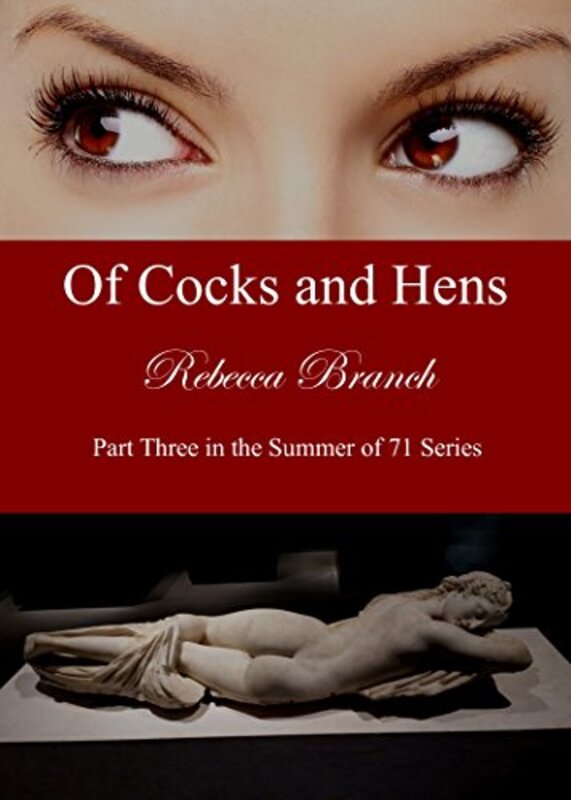 Book cover for "Of Cocks and Hens" by Rebecca Branch