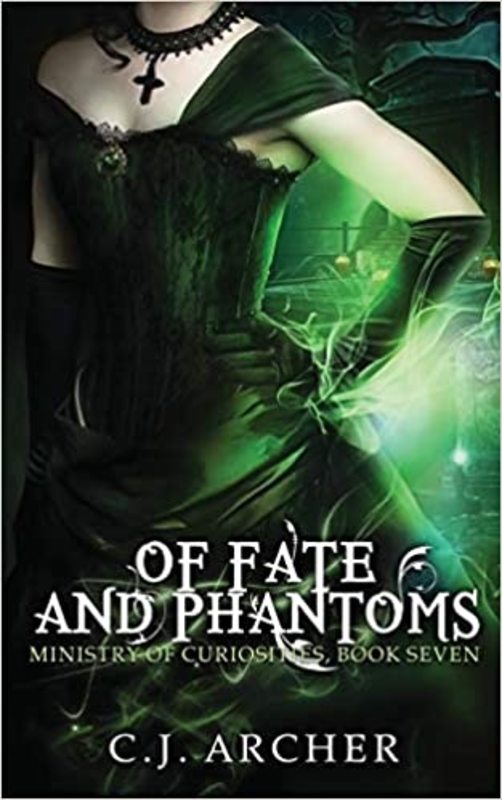 Book cover for "Of Fate and Phantoms" by CJ Archer