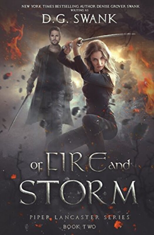 Book cover for "Of Fire and Storm" by Denise Grover Swank