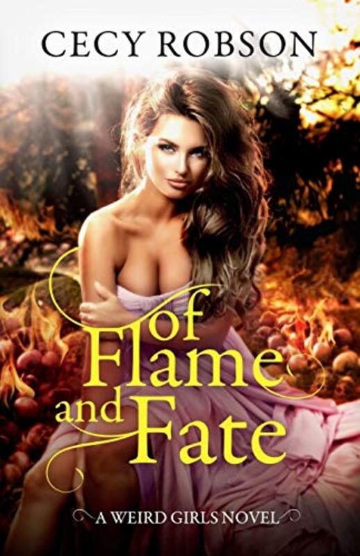 Book cover for "Of Flame and Fate" by Cecy Robson