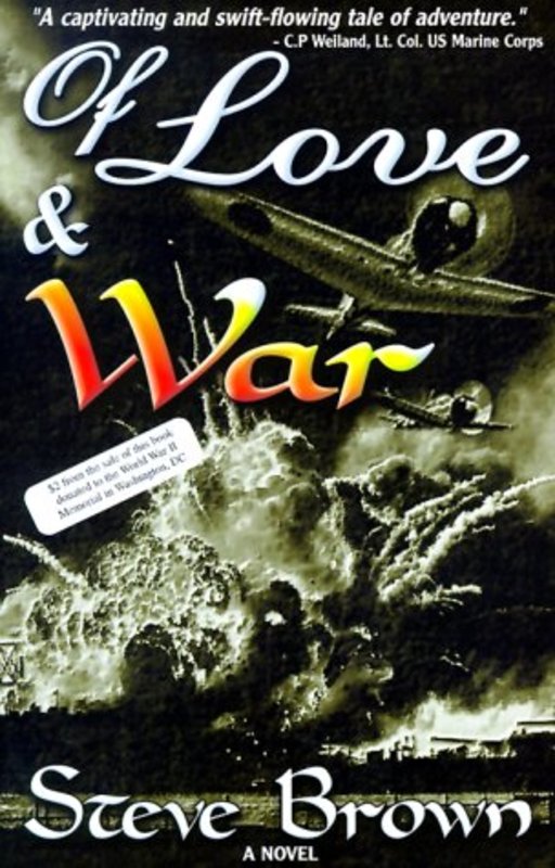 Book cover for "Of Love and War" by Steve Brown