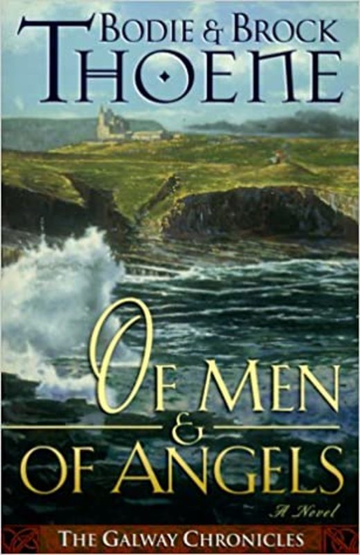 Book cover for "Of Men and of Angels" by Bodie and Brock Thoene