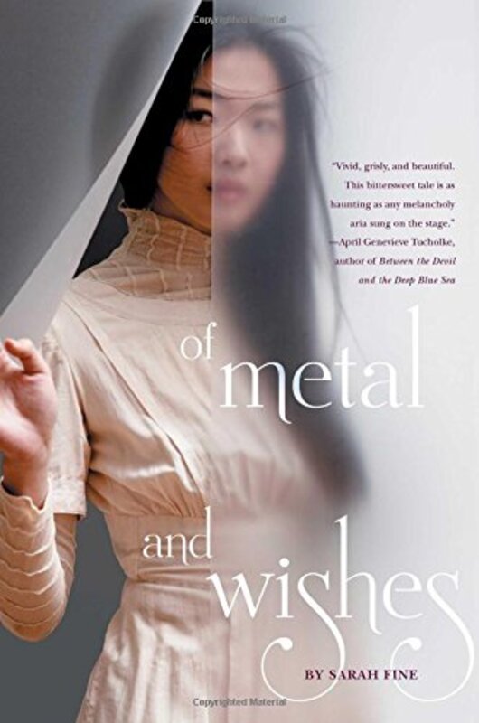 Book cover for "Of Metal and Wishes" by Sarah Fine