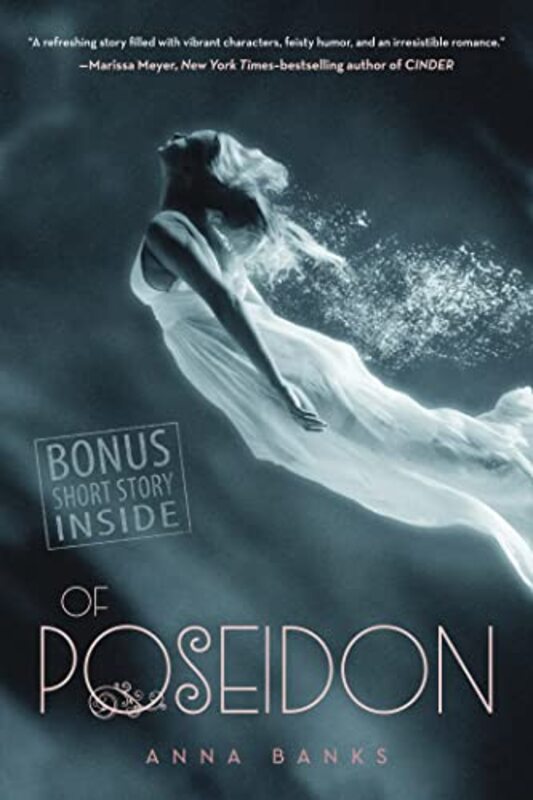 Book cover for "Of Poseidon" by Anna Banks