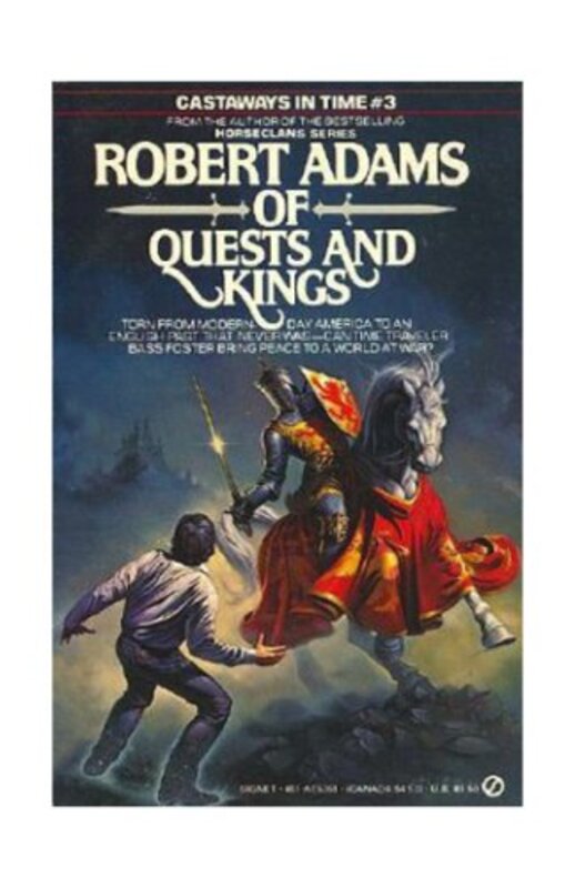 Book cover for "Of Quests and Kings" by Robert Adams