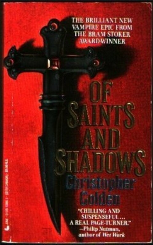 Book cover for "Of Saints and Shadows" by Peter Octavian