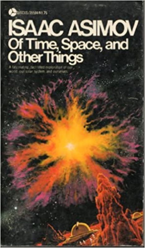 Book cover for "Of Time, Space, and Other Things" by Isaac Asimov
