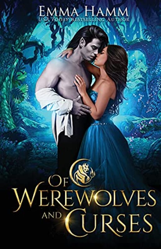 Book cover for "Of Werewolves and Curses" by Emma Hamm