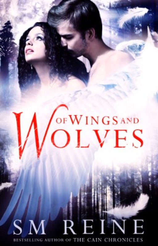 Book cover for "Of Wings and Wolves" by SM Reine