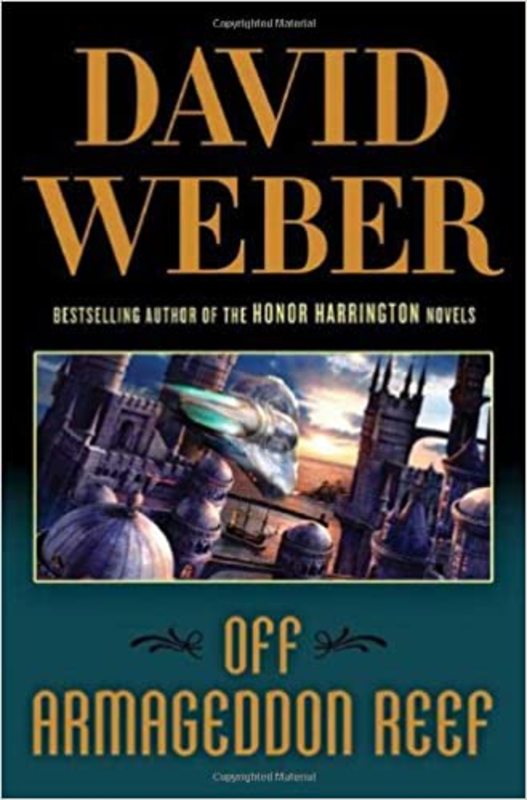 Book cover for "Off Armageddon Reef" by David Weber
