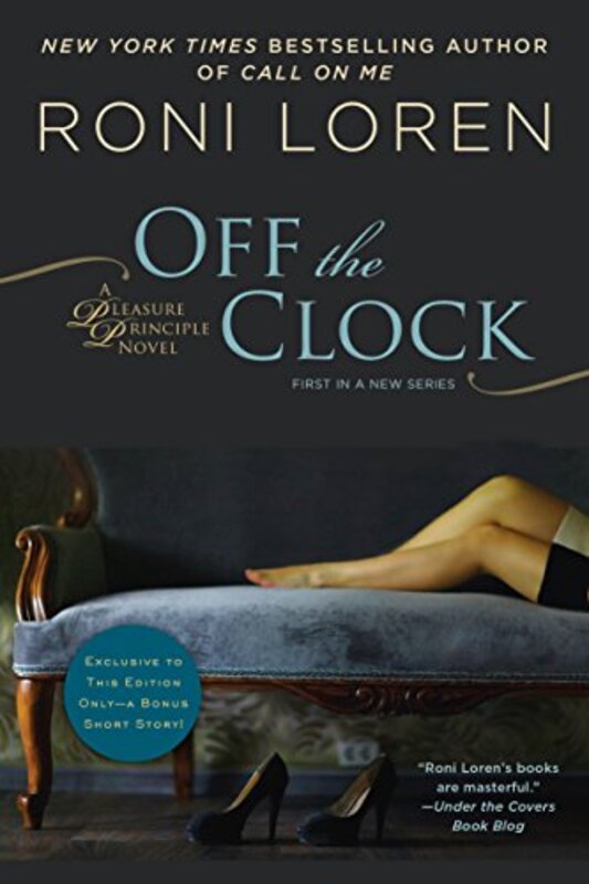 Book cover for "Off the Clock" by Roni Loren