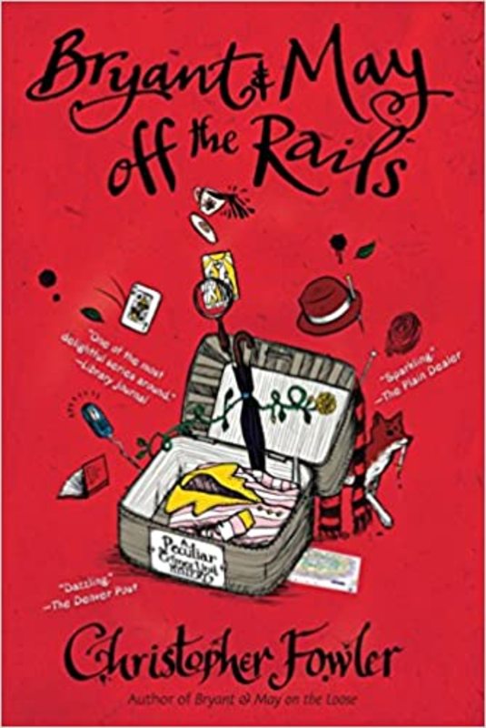 Book cover for "Off the Rails" by Christopher Fowler