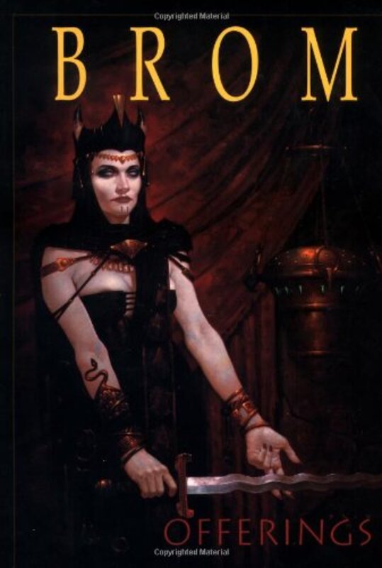 Book cover for "Offerings" by Brom