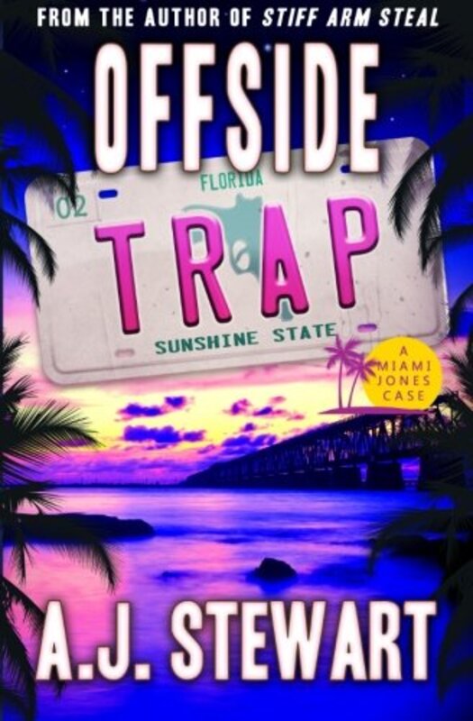 Book cover for "Offside Trap" by AJ Stewart