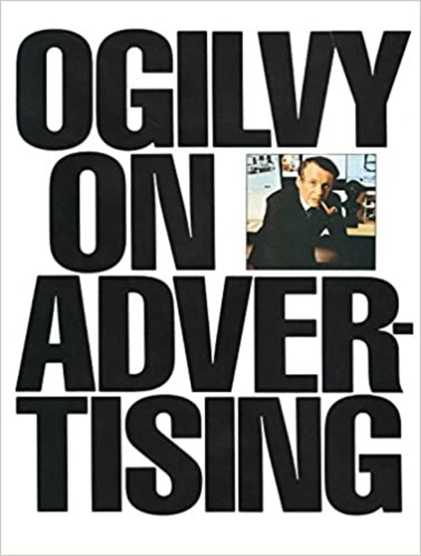 Book cover for "Ogilvy on Advertising" by David Ogilvy