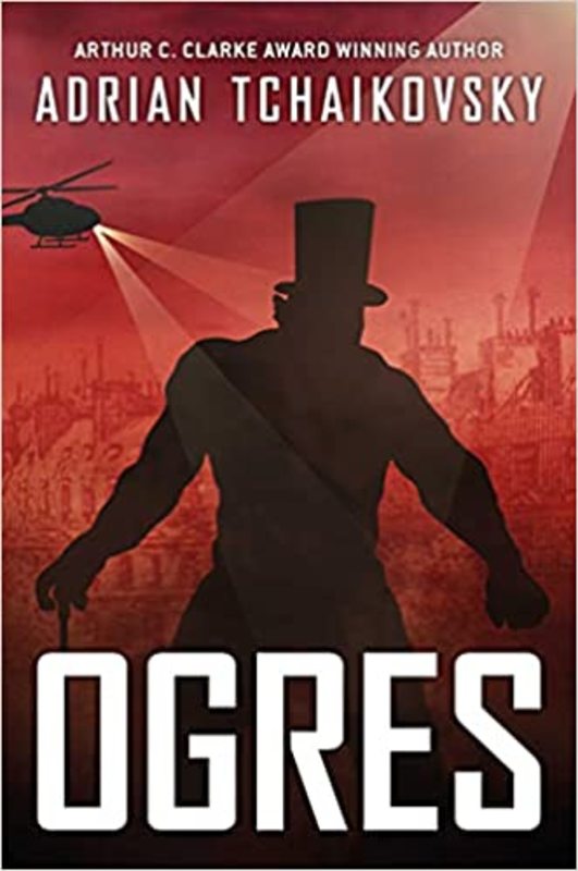 Book cover for "Ogres" by Adrian Tchaikovsky