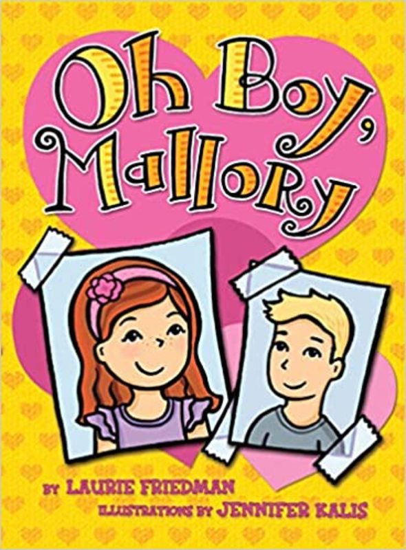Book cover for "Oh Boy, Mallory" by Laurie Friedman