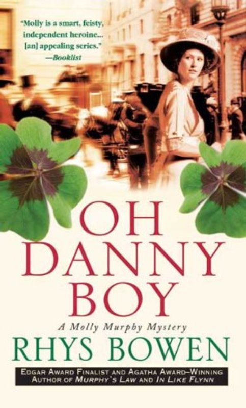 Book cover for "Oh Danny Boy" by Rhys Bowen