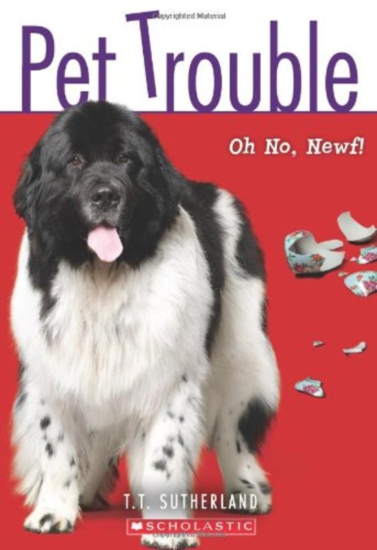 Book cover for "Oh No, Newf!" by Tui T Sutherland