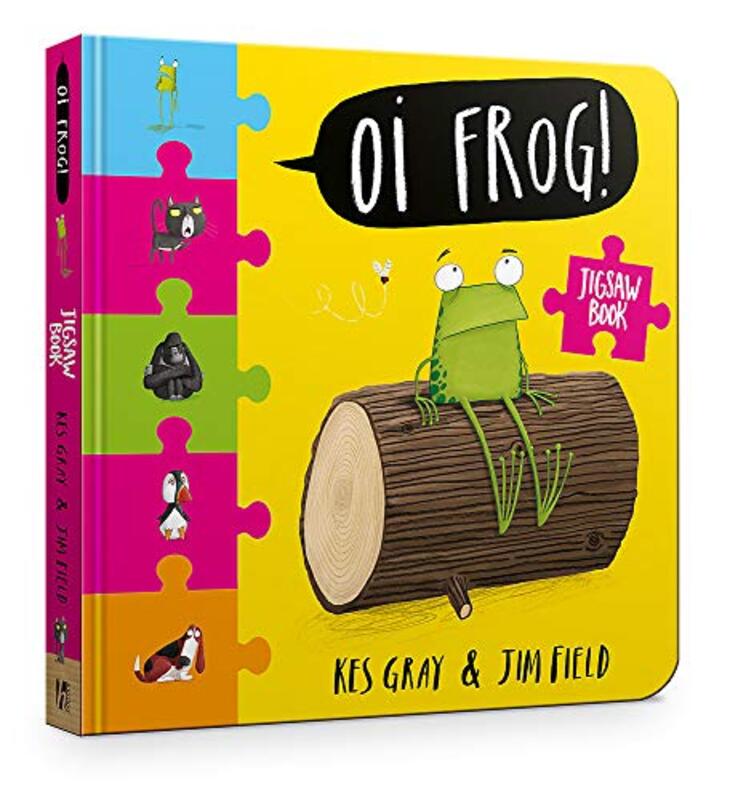 Book cover for "Oi Frog" by Jim Field