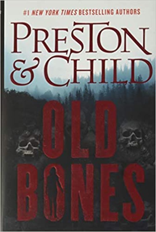 Book cover for "Old Bones" by Lincoln Child