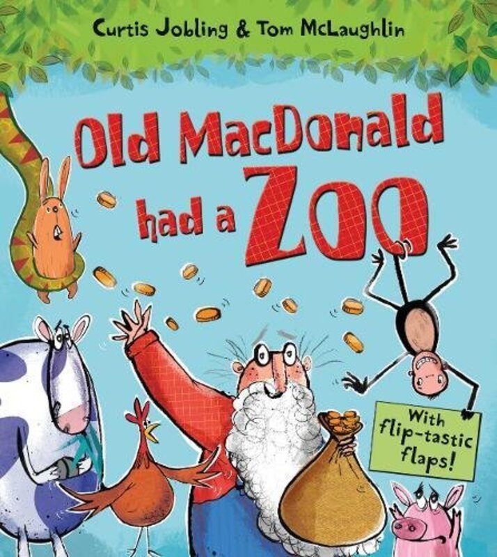 Book cover for "Old MacDonald Had a Zoo" by Curtis Jobling