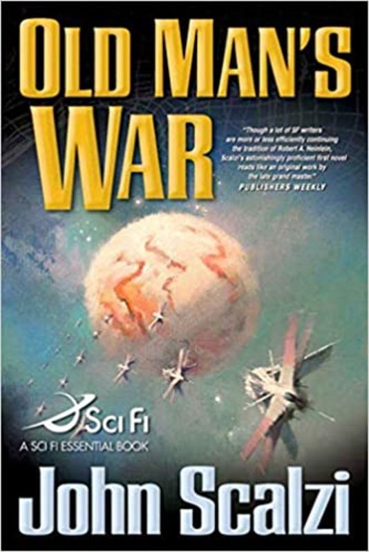 Book cover for "Old Man's War"